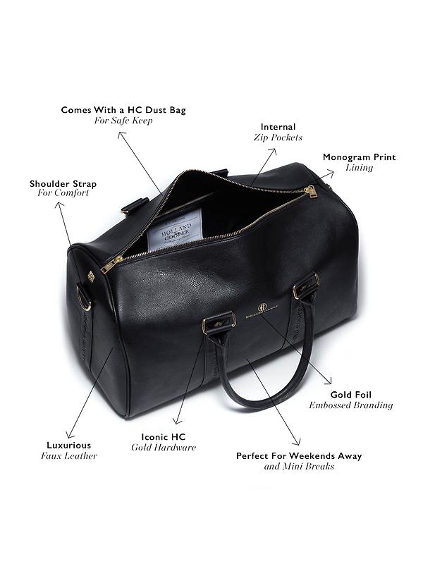 Holland Cooper Women's Regency Holdall - Black Image 4