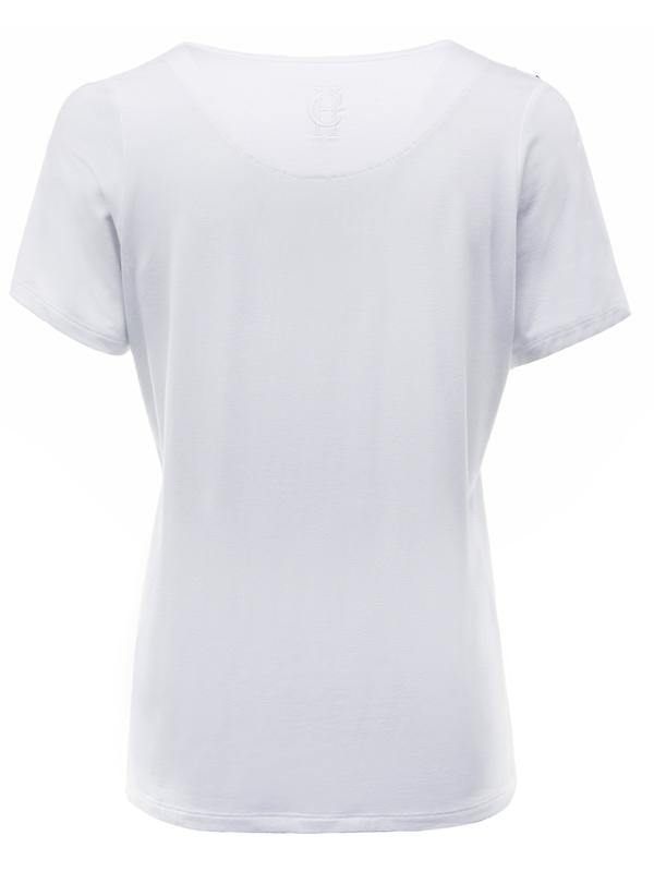 Holland Cooper Women's Relax Fit V-Neck Tee - White Image 2
