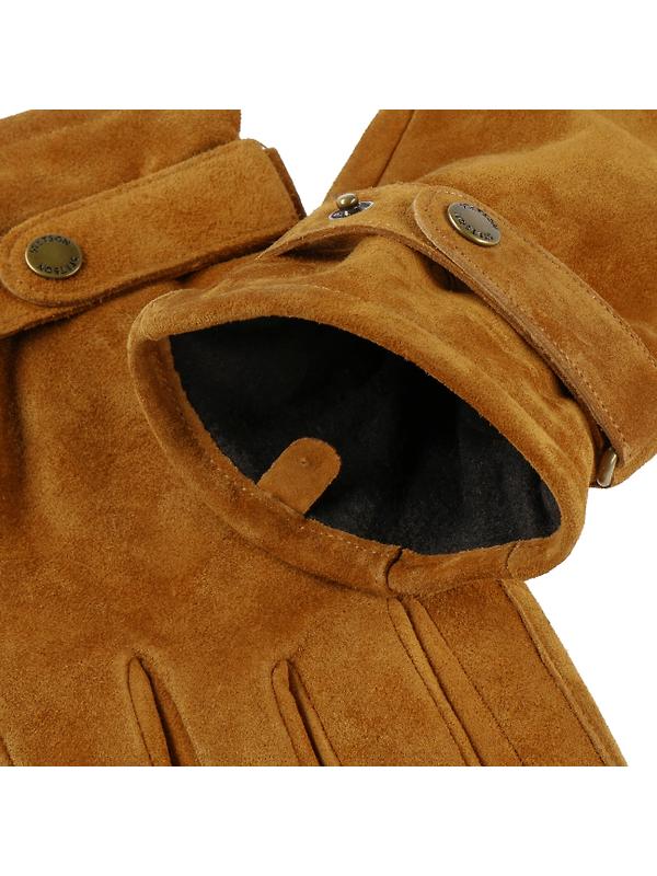 Stetson Revetal Cowskin Leather Gloves- Cognac Image 2
