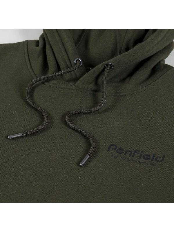 Penfield Men's Circle Landscape Hoodie - Dark Forest Image 5