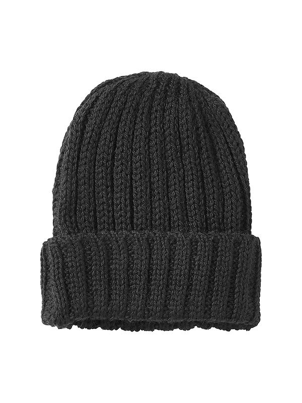 Peregrine Milliner Ribbed Beanie - Black Image 1