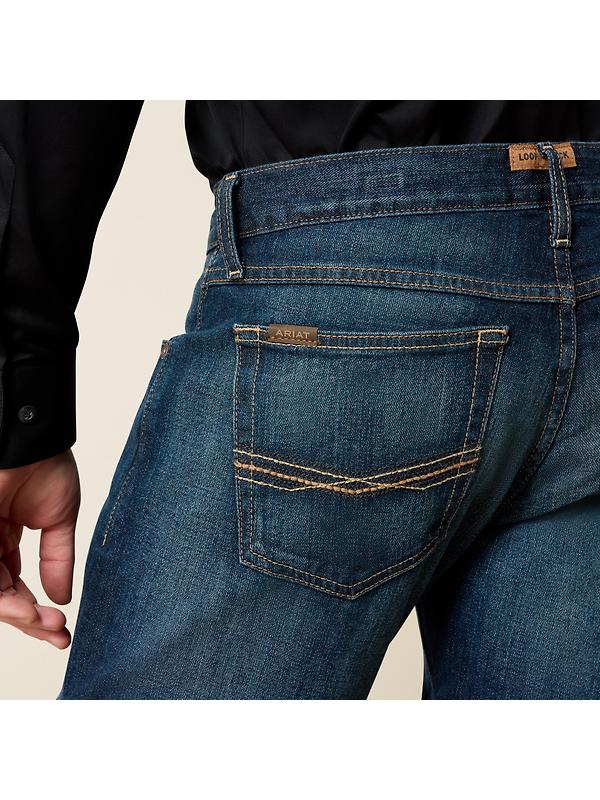 Ariat Men's M7 Rocker Stretch Legacy Straight Leg Jeans - Fremont Image 5