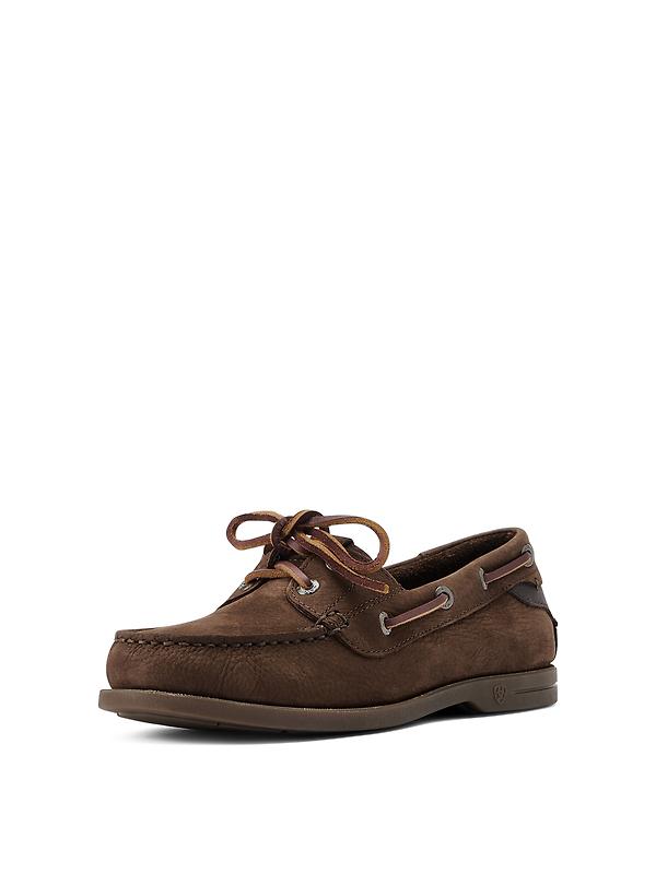 Ariat Women's Antigua Boat Shoes - Chocolate Brown Image 2