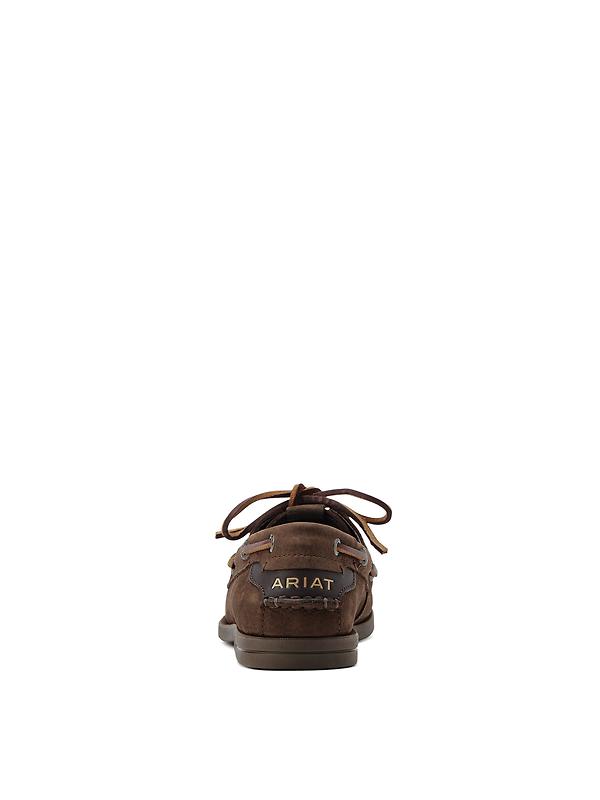 Ariat Women's Antigua Boat Shoes - Chocolate Brown Image 3