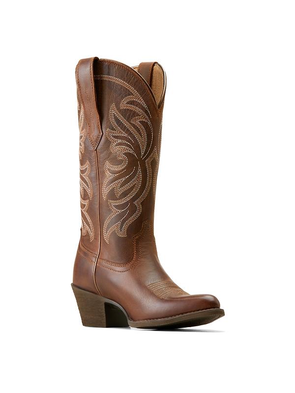 Ariat Women's Heritage J Toe Western Boots - Sassy Brown Image 1