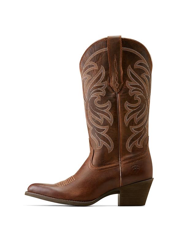 Ariat Women's Heritage J Toe Western Boots - Sassy Brown Image 6
