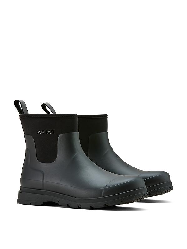 Ariat Men's Kelmarsh Shortie Rubber Boots - Black Image 7