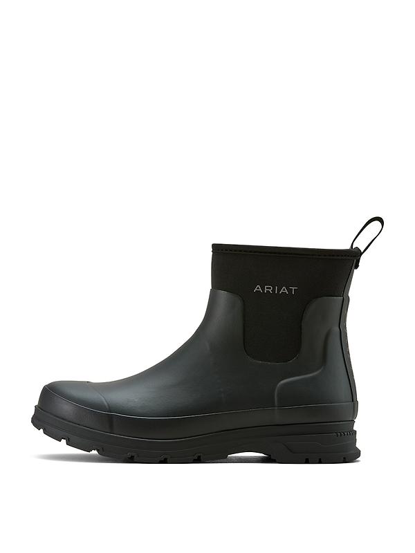 Ariat Men's Kelmarsh Shortie Rubber Boots - Black Image 2