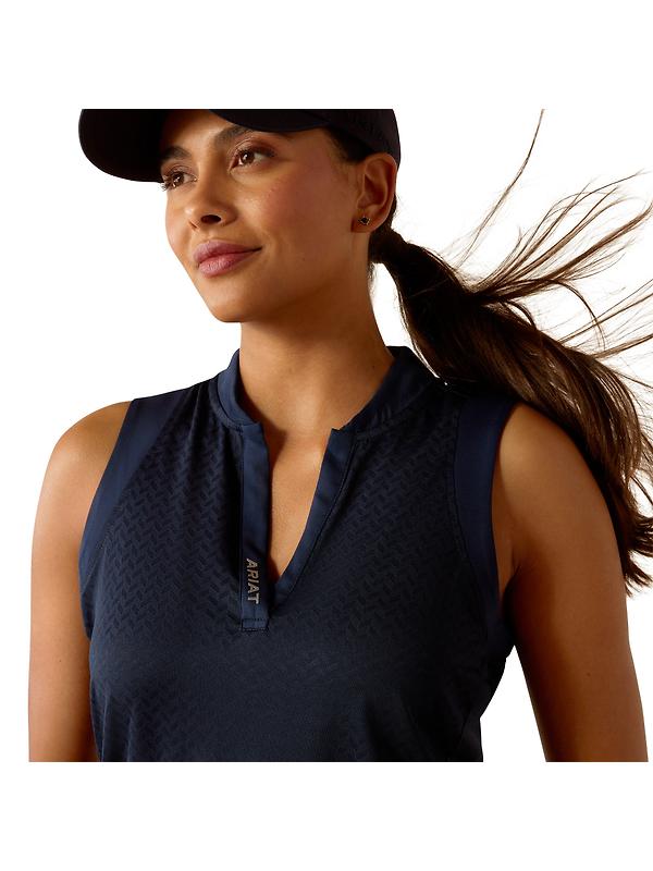Ariat Women's Mesa Sleeveless Baselayer - Navy Eclipse Image 4