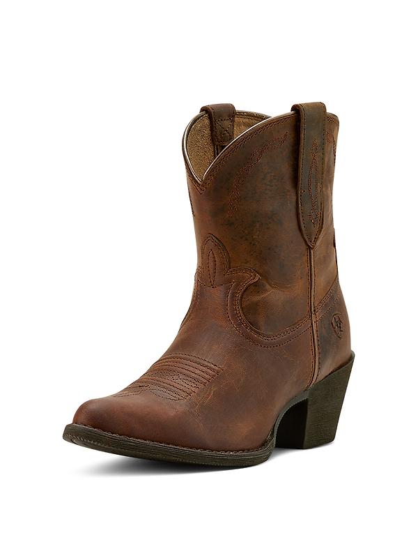 Ariat Women's Maggie J Toe Western Boots - Sassy Brown Image 2
