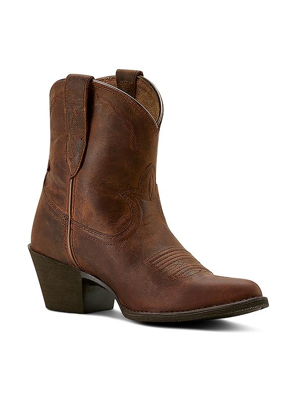 Ariat Women's Maggie J Toe Western Boots - Sassy Brown Image 1