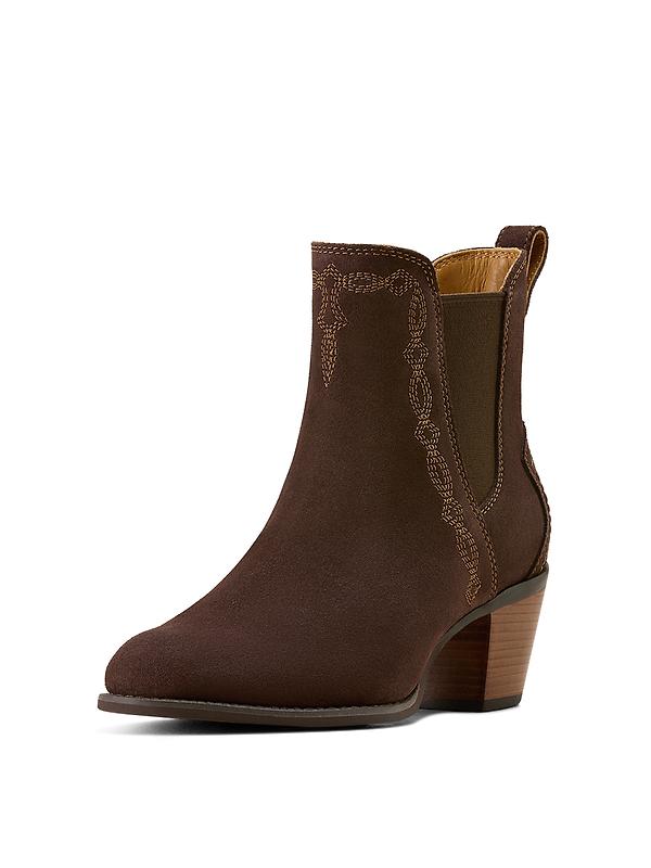 Ariat Women's Demi Boots - Chocolate Suede Image 3