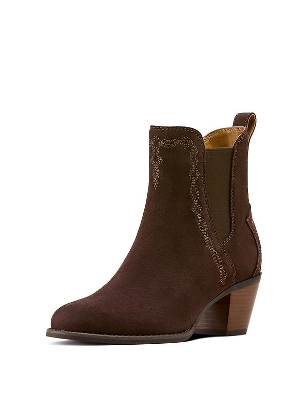 Ariat Women's Demi Boots - Chocolate Suede Image 2
