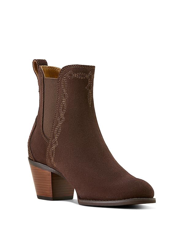 Ariat Women's Demi Boots - Chocolate Suede Image 5