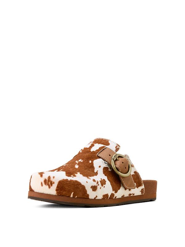 Ariat Women's Country Mules - Cow Hair On Image 3