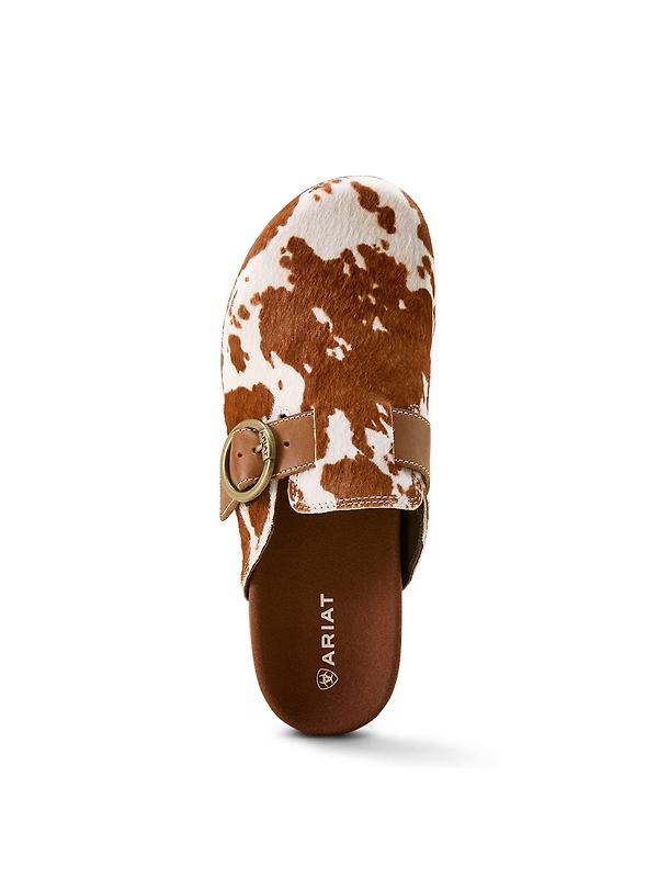 Ariat Women's Country Mules - Cow Hair On Image 8
