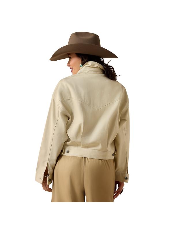 Ariat Women's Solar Cotton Twill Jacket - Summer Sand Image 2