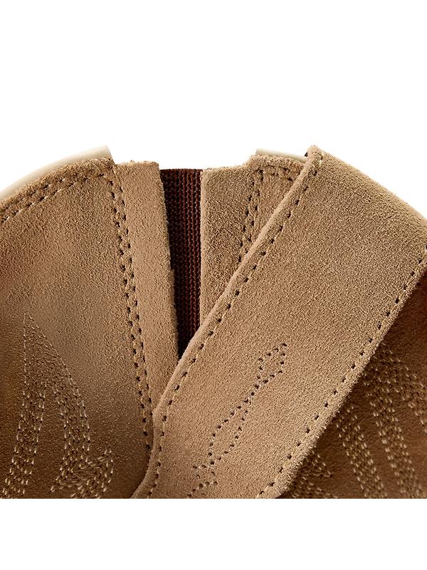 Ariat Women's Heritage StretchFit R Toe Western Boots - Truly Taupe Image 4