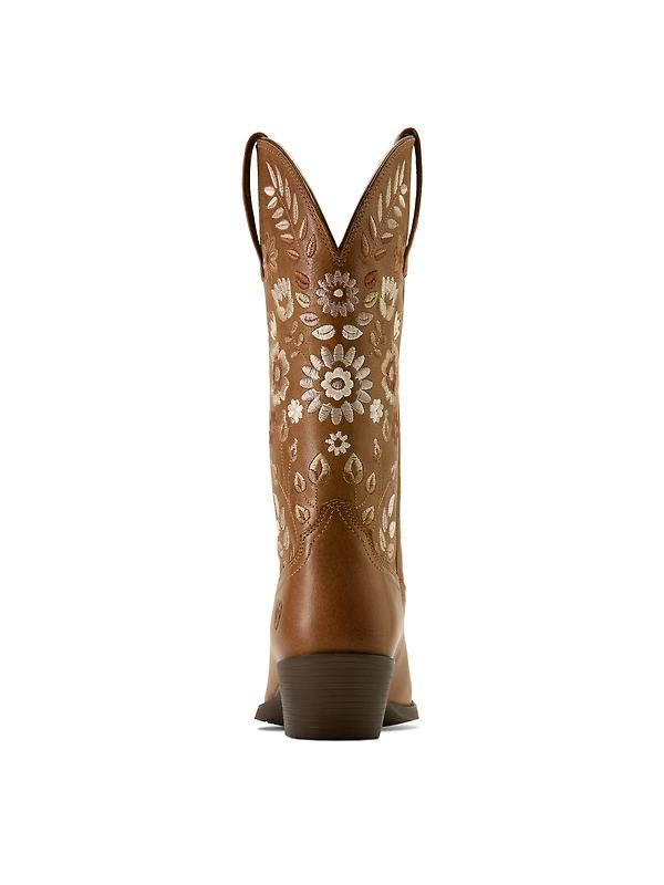 Ariat Women's Heritage Meadow R Toe Western Boots - Toasty Tan Image 4