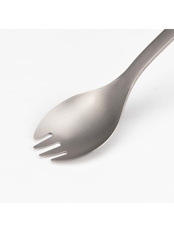 Snow Peak Titanium Spork - Silver Image 2