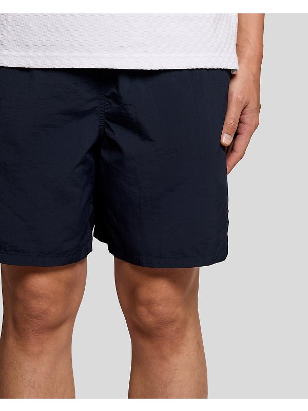 Lyle & Scott Men's Plain Swim Shorts - Dark Navy Image 3