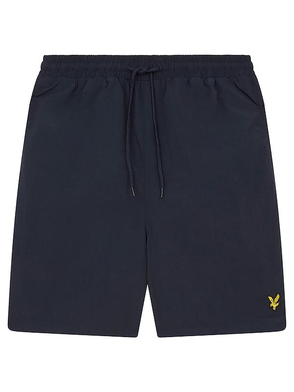 Lyle & Scott Men's Plain Swim Shorts - Dark Navy Image 6