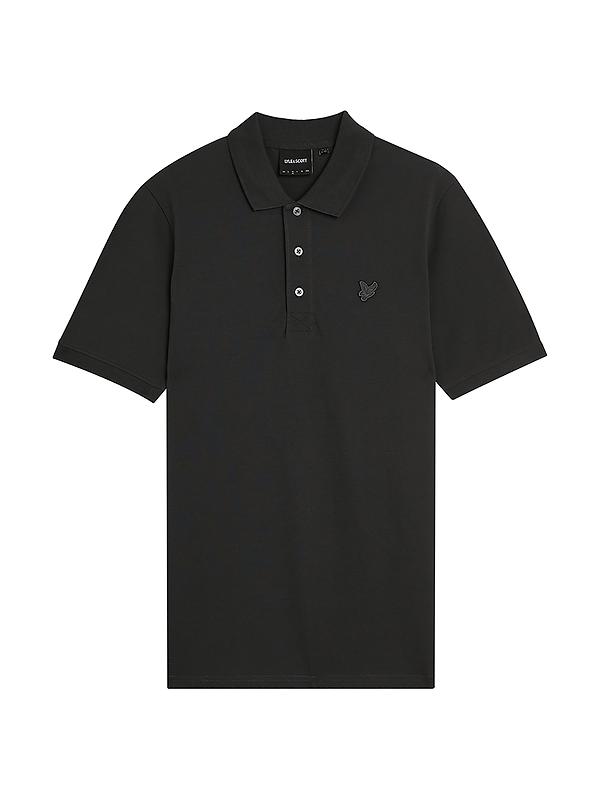 Lyle & Scott Men's Superfine Polo Shirt - Gunmetal Product Image