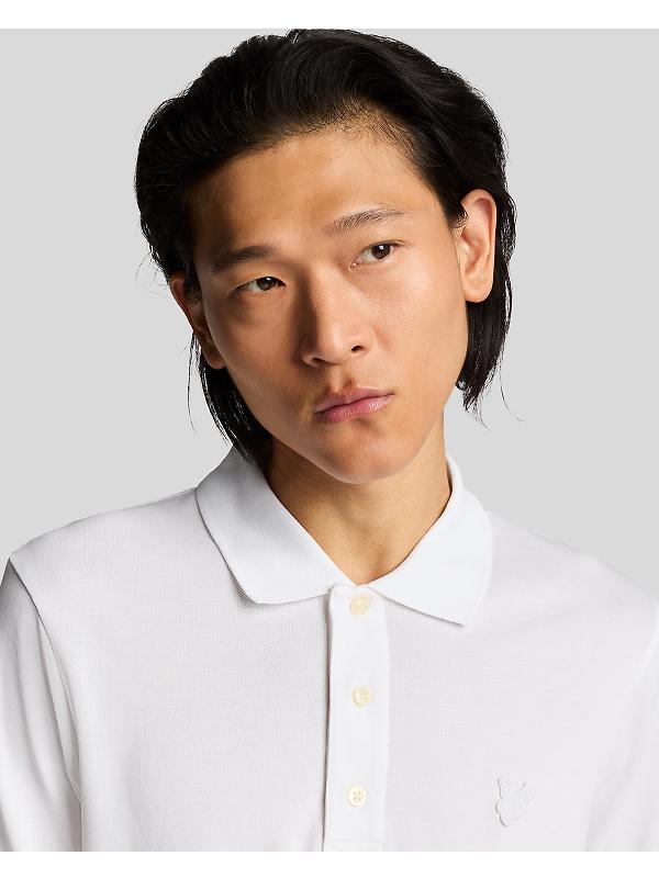 Lyle & Scott Men's Superfine Polo Shirt - White Image 5
