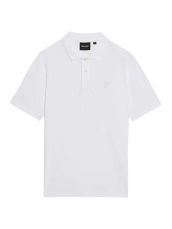 Lyle & Scott Men's Superfine Polo Shirt - White Product Image