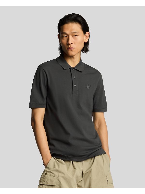 Lyle & Scott Men's Superfine Polo Shirt - Gunmetal Image 2