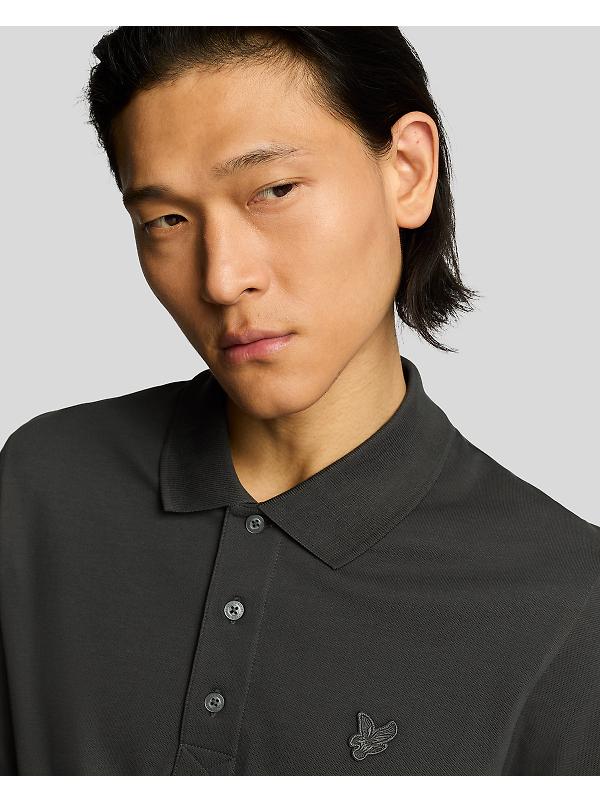 Lyle & Scott Men's Superfine Polo Shirt - Gunmetal Image 5