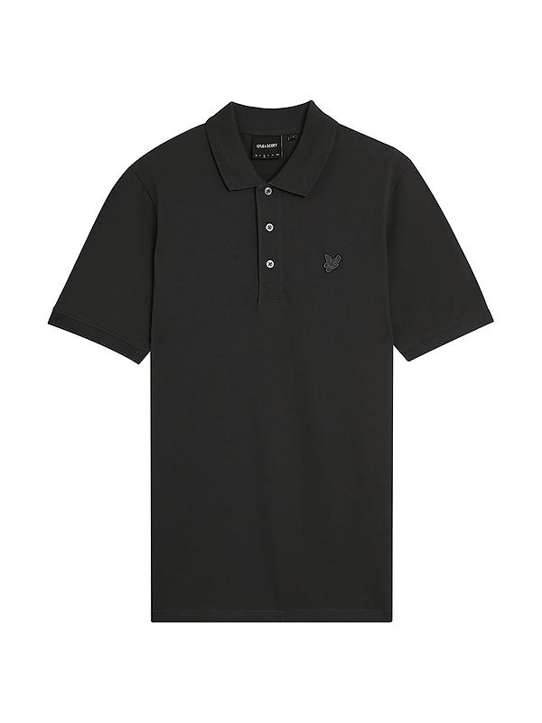 Lyle & Scott Men's Superfine Polo Shirt - Gunmetal Product Image