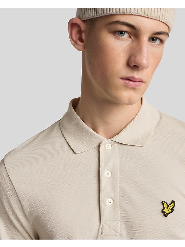 Lyle & Scott Men's Plain Polo Shirt - Cove Image 5