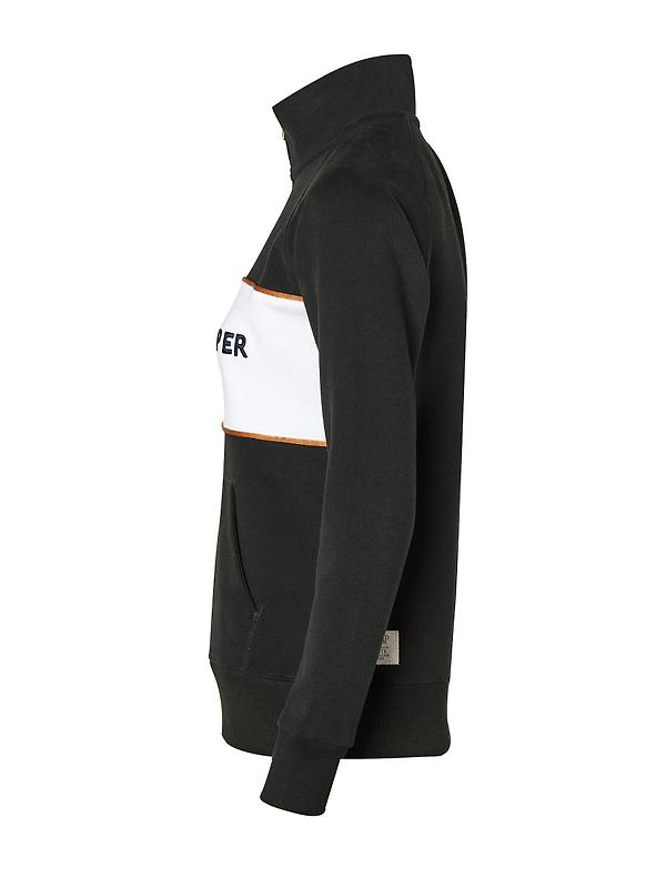 Holland Cooper Women's Sporting Heritage Zip Henley - Racing Green Image 2