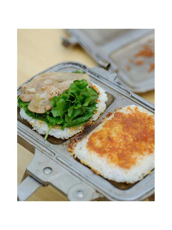 Snow Peak Tramezzino Toasted Sandwich Maker Image 6