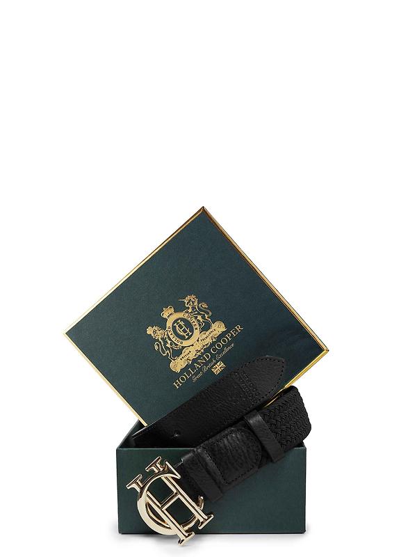 Holland Cooper Women's HC Heritage Belt - Black Image 2