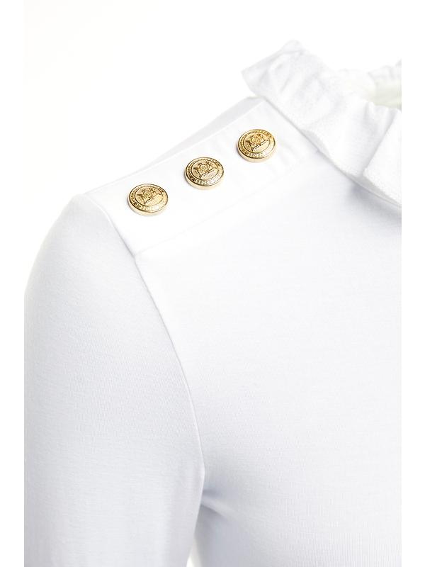 Holland Cooper Women's Lilibet Jersey Tee - White Image 8