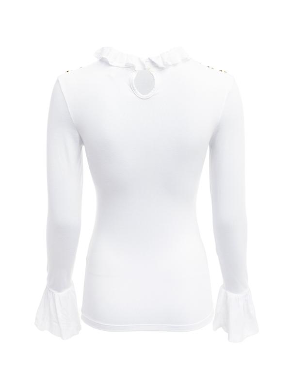 Holland Cooper Women's Lilibet Jersey Tee - White Image 2