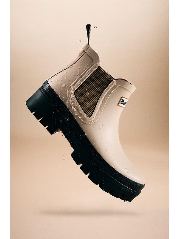 Barbour Women's Halton Ankle Wellingtons - Light Oak/Bleached Olive Image 13