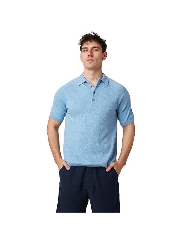 Peregrine Men's Jones Polo Shirt 2.0 - Ocean Image 1