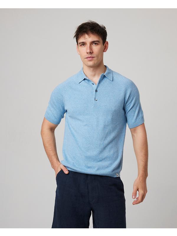 Peregrine Men's Jones Polo Shirt 2.0 - Ocean Image 4