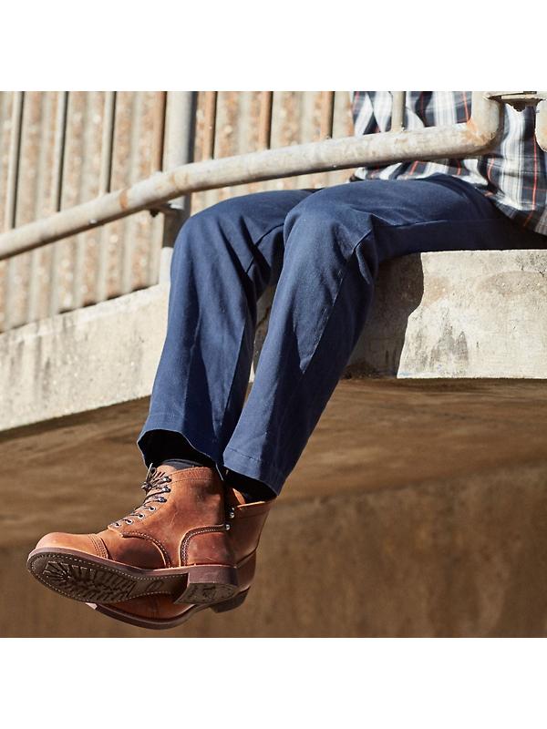 Red Wing Iron Ranger 6" Boot Rough & Tough Leather - Copper - Style 8085 Image 10