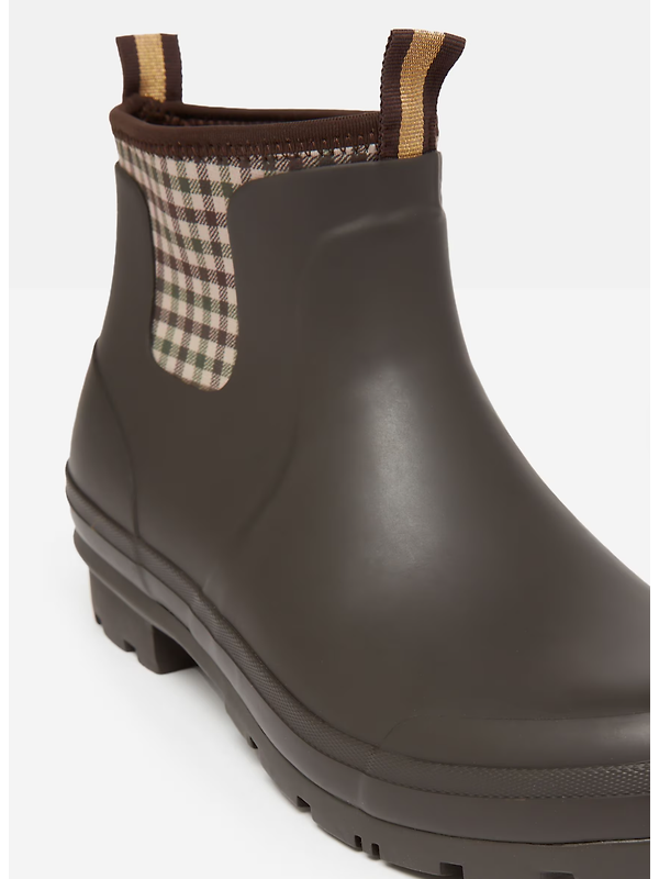 Joules Women's Foxton Neoprene Lined Ankle Wellies - Chocolate Brown Image 6