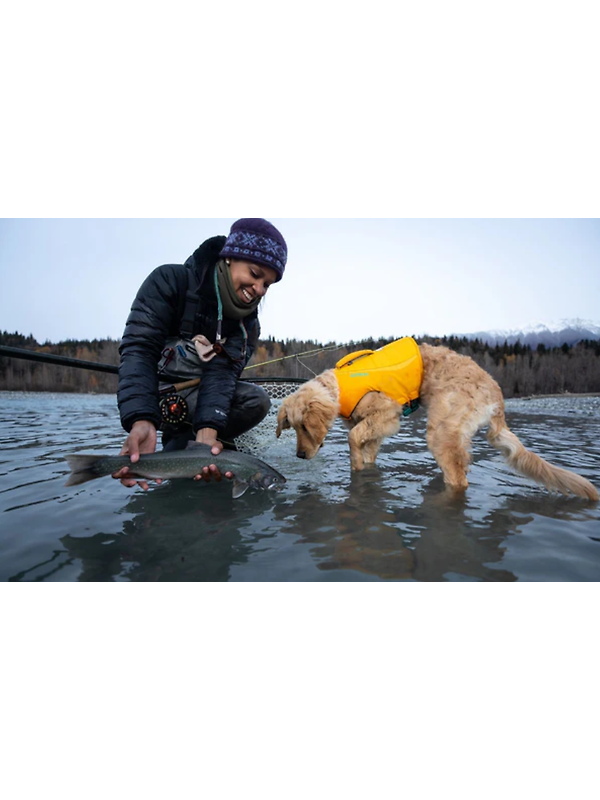 RUFFWEAR Float Coat Dog Life Jacket - Wave Orange Image 14