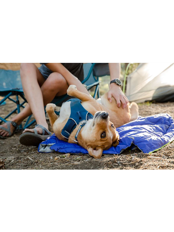 RUFFWEAR Highlands Dog Sleeping Bag - Huckleberry Blue (Medium) Image 12