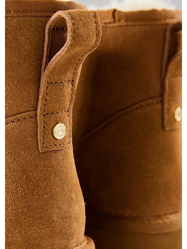 Holland Cooper Women's Shearling Platform Boots - Tan Image 9