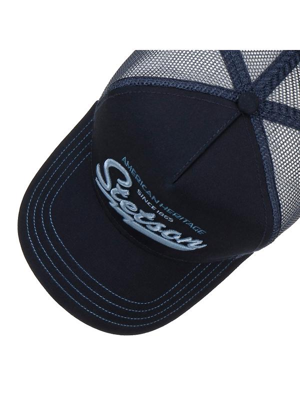Stetson Since 1865 Trucker Cap - Navy Image 2