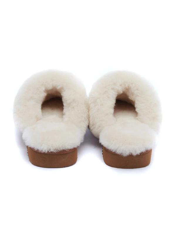 Holland Cooper Women's HC Shearling Slippers - Tan Image 5