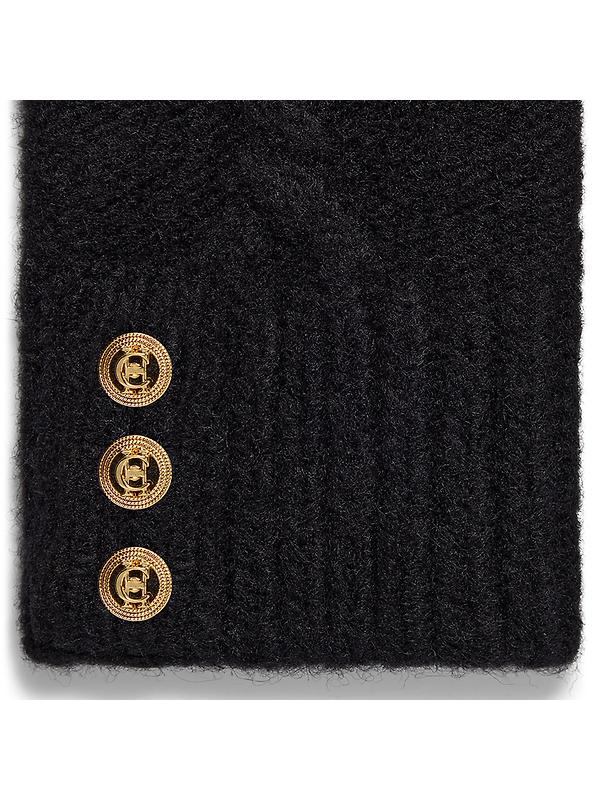 Holland Cooper Sloane Fingerless Gloves - Black Image 4