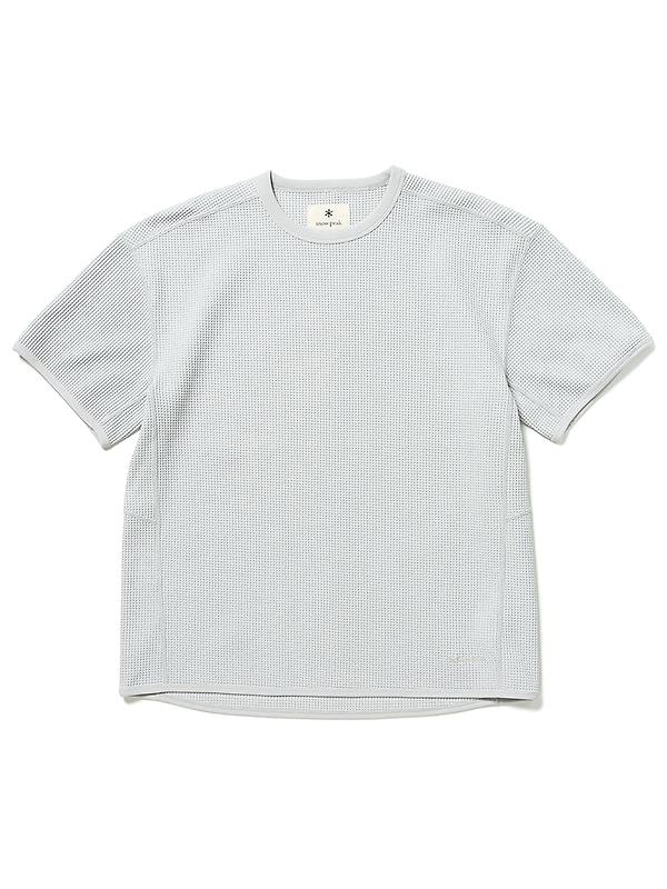 Snow Peak Dry Waffle T-Shirt - Light Grey Product Image